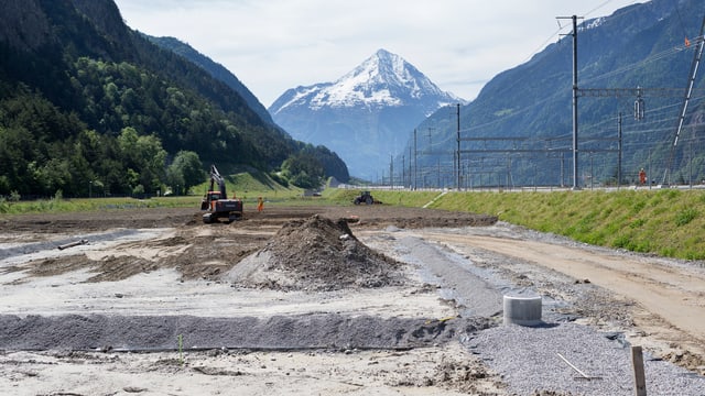 Platz neben Nordportal vom Gotthard Platz neben Nordportal vom Gotthard