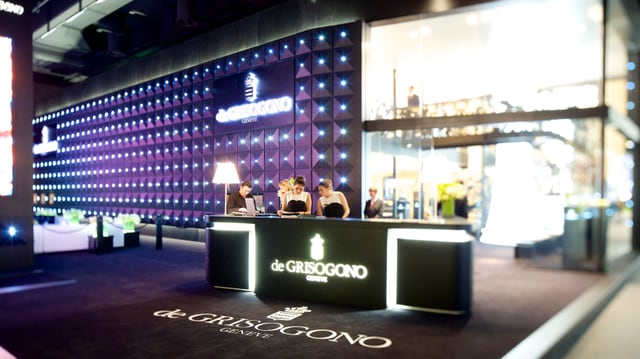 Bild von einem Stand an der Basler Uhren- und Schmuckmesse «Baselworld» Bild von einem Stand an der Basler Uhren- und Schmuckmesse «Baselworld»