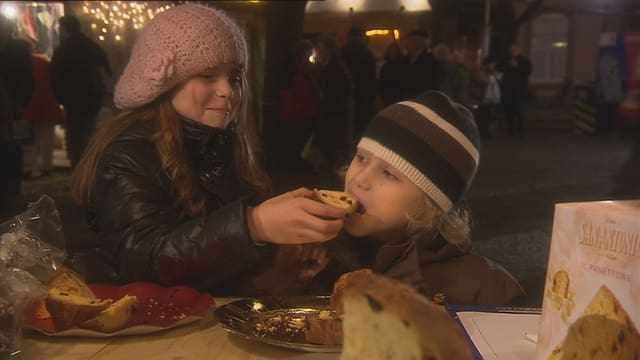 Kinder testen den Panettone Kinder testen den Panettone