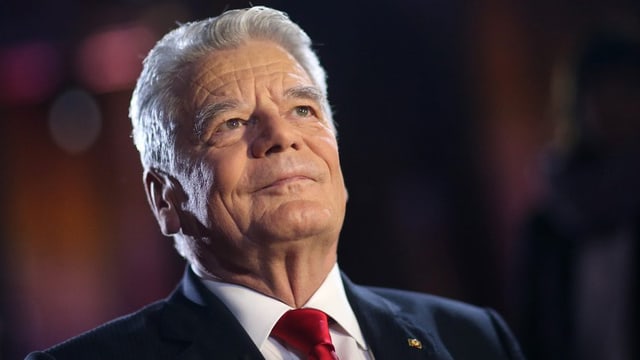 Joachim Gauck, il president tudestg. Joachim Gauck, il president tudestg.