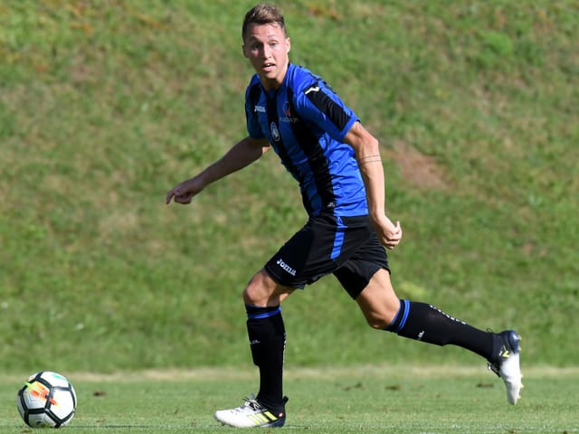 Haas im Atalanta Trikot.
