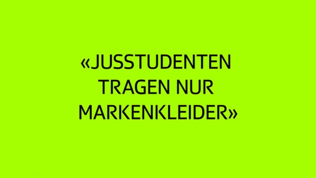 Sage mir dein Studium und ich sage dir, wer du bist!