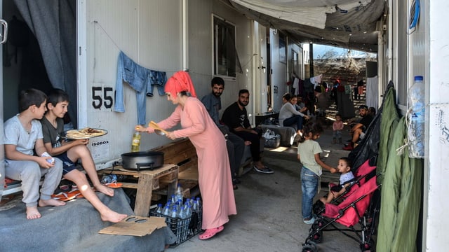 Alltag im Flüchtlingslager Alltag im Flüchtlingslager
