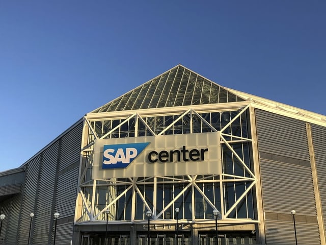 Das Stadion der San Jose Sharks. Das Stadion der San Jose Sharks.