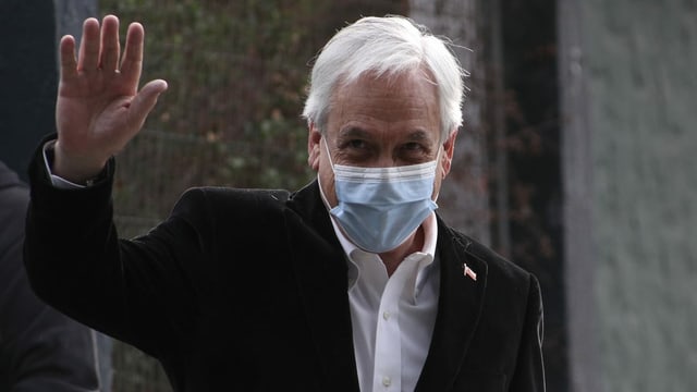 Der chilenische Präsident Sebastián Piñera. Der chilenische Präsident Sebastián Piñera.