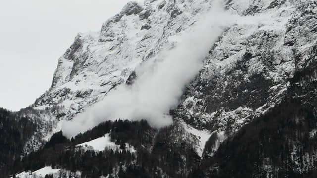 Eine Lawine Eine Lawine