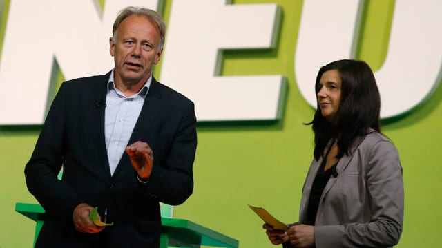 Grüne machen Wahlkampf mit Kampf gegen Steuerflucht. (Casper Selg, 27.4.2013)