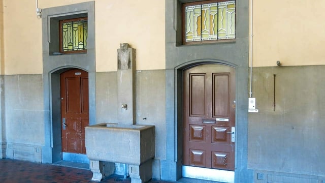Alter Brunnen im Schulhaus Alter Brunnen im Schulhaus