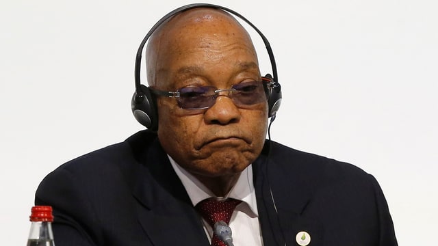Südafrikas Präsident Jacob Zuma. Südafrikas Präsident Jacob Zuma.