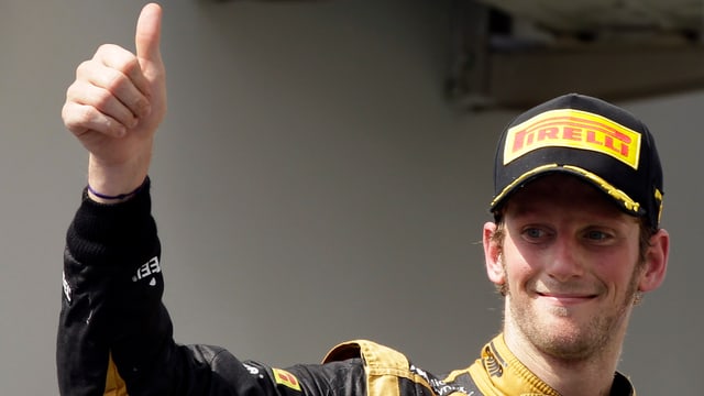Roman Grosjean bleibt bei Lotus. Roman Grosjean bleibt bei Lotus.