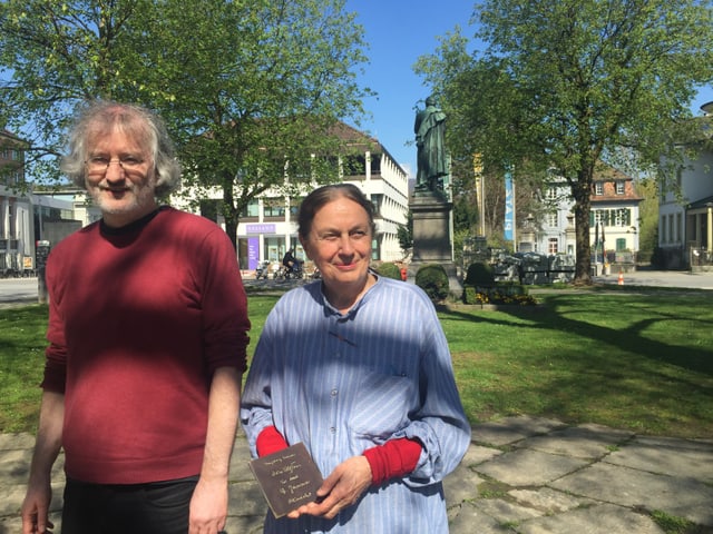 Stephan Müller und Bettina Eichin. Stephan Müller und Bettina Eichin.