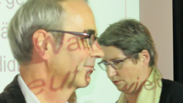 Beat Züsli und Ursula Stämmer. Beat Züsli und Ursula Stämmer.