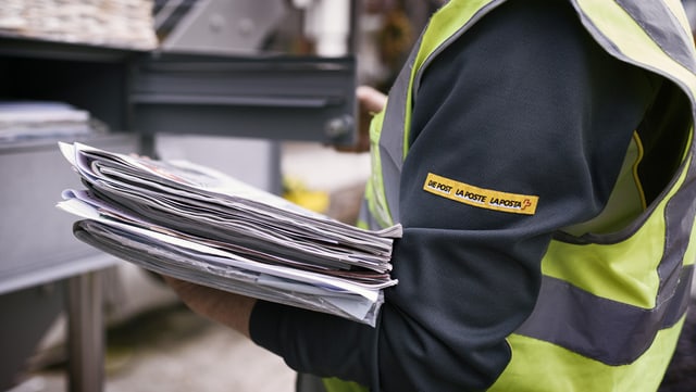 Postzustellung. Postzustellung.