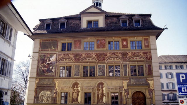 Parlamentsgebäude in Schwyz Parlamentsgebäude in Schwyz