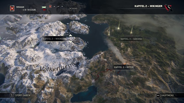 Die Wikinger, die Ritter und die Samurai haben jeweils ihr eigenes Kapitel. Die Wikinger, die Ritter und die Samurai haben jeweils ihr eigenes Kapitel.