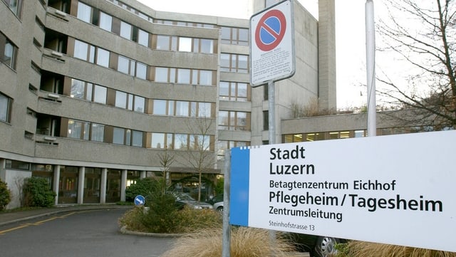 Pflegeheim in Luzern. Pflegeheim in Luzern.