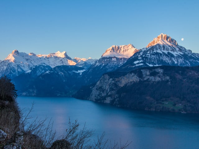 Schweizer Alpen.