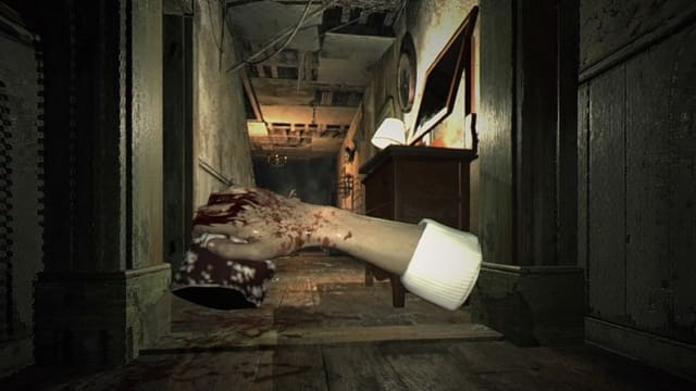 Wir müssen uns scheinbar erst langsam an das VR-Gefühl gewöhnen. Damit wir nicht das Gefühl haben tatsächlich plötzlich im Spiel zu sein, sind unsere Hände klar vom Körper getrennt. Wir müssen uns scheinbar erst langsam an das VR-Gefühl gewöhnen. Damit wir nicht das Gefühl haben tatsächlich plötzlich im Spiel zu sein, sind unsere Hände klar vom Körper getrennt.