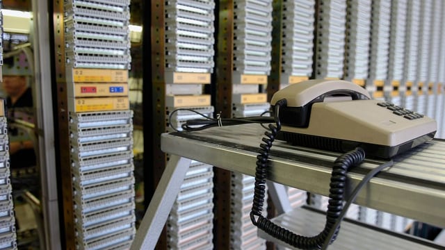 Telefonzentrale. Telefonzentrale.