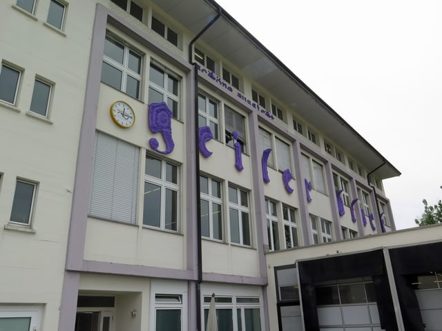 Haus mit Anschrift «Geiler Block» Haus mit Anschrift «Geiler Block»