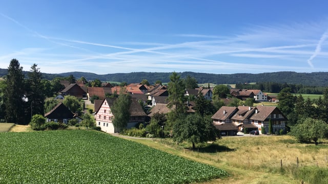 Das Dorf Volken im Zürcher Weinland Das Dorf Volken im Zürcher Weinland