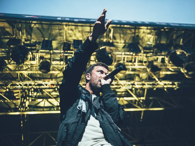 Marteria gab den Marschplan vor, und der ganze Gampel folgte ihm.