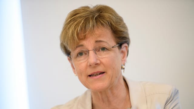 Porträt von Verena Herzog. Porträt von Verena Herzog.