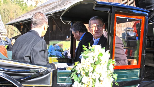 Glarner Regierung: Dr. Rolf Widmer (Landammann), Dr. Andrea Bettiga und Robert Marti (von links) Glarner Regierung: Dr. Rolf Widmer (Landammann), Dr. Andrea Bettiga und Robert Marti (von links)