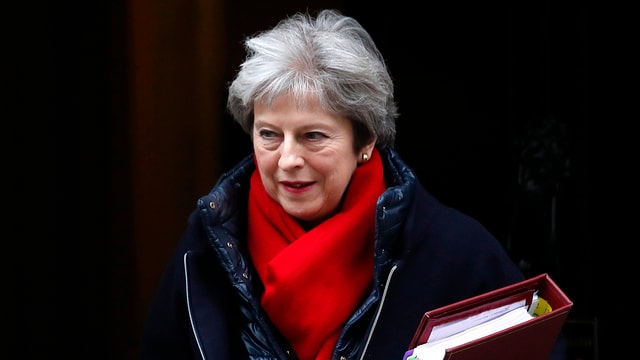 Grossbritanniens Premierministerin Theresa May Grossbritanniens Premierministerin Theresa May
