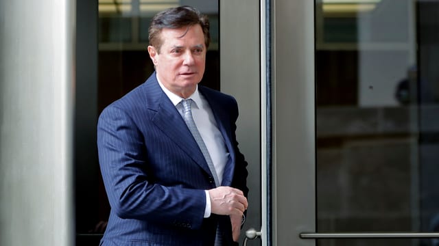 Paul Manafort vor einem Gericht. Paul Manafort vor einem Gericht.