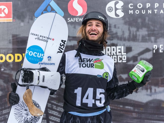 Snowboarder und Musiker Pat Burgener. Snowboarder und Musiker Pat Burgener.
