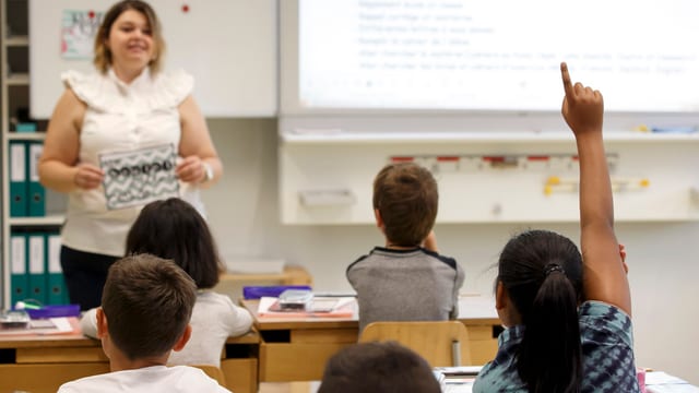 Schüler in einem Zimmer Schüler in einem Zimmer