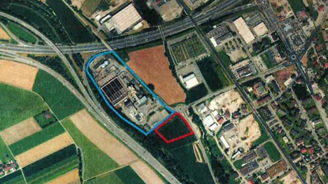 Ausschnitt aus dem Planungsbericht der Gemeinde Oftringen. Ausschnitt aus dem Planungsbericht der Gemeinde Oftringen.