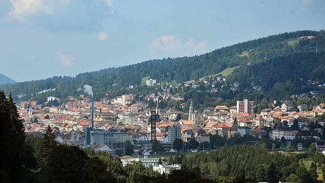 Stadt von oben. Stadt von oben.