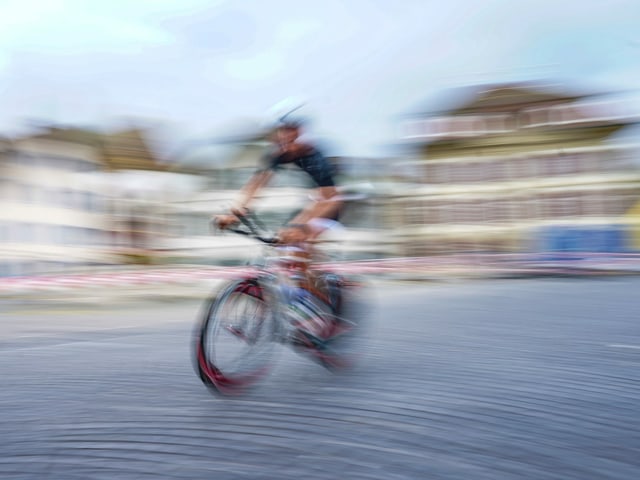 Fahrradfahrer in Zofingen Fahrradfahrer in Zofingen