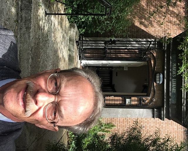 Martin Alioth vor der Marsh-Bibliothek, wo sich auch James Joyce inspirieren liess. Martin Alioth vor der Marsh-Bibliothek, wo sich auch James Joyce inspirieren liess.