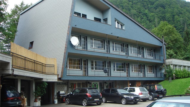 Ehemalige Jugendherberge in Innerthal im Kanton Schwyz. Ehemalige Jugendherberge in Innerthal im Kanton Schwyz.