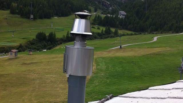 So sieht der spezielle Filter aus, der in 90 Kaminen in Saas Fee eingebaut worden ist. So sieht der spezielle Filter aus, der in 90 Kaminen in Saas Fee eingebaut worden ist.