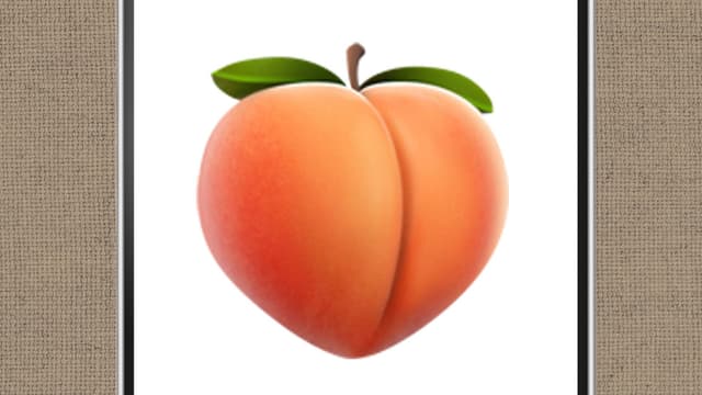Emoji-Pfirsich Emoji-Pfirsich