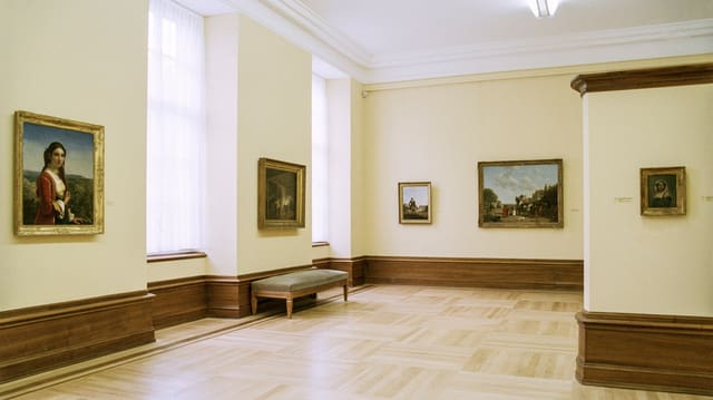 Blick in einen der Ausstellungsräume im Museum Oskar Reinhart