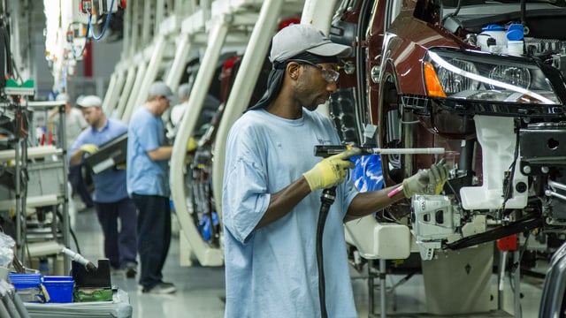 Autofabrik von Volkswagen. Autofabrik von Volkswagen.