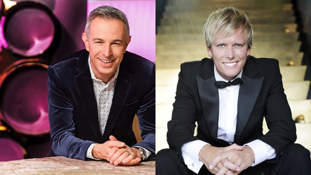 Dani Fohrler und Gregory Knie. Dani Fohrler und Gregory Knie.