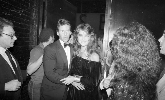 Calvin Klein bei der Wiedereröffnung des Studio 54 Calvin Klein bei der Wiedereröffnung des Studio 54