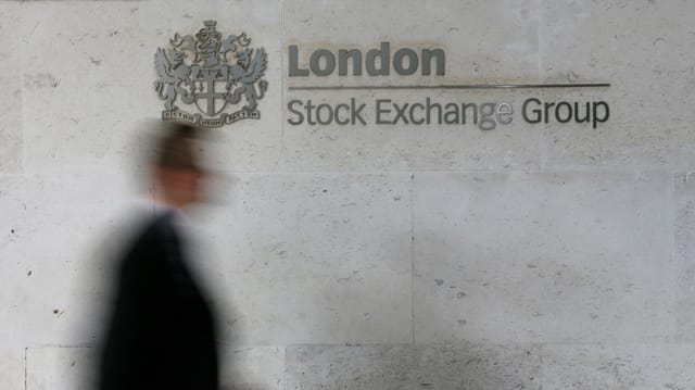 Sitz der Londoner Börse. Sitz der Londoner Börse.