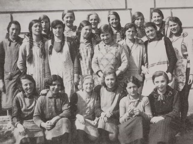 Ein Klassenfoto von 1930/31.