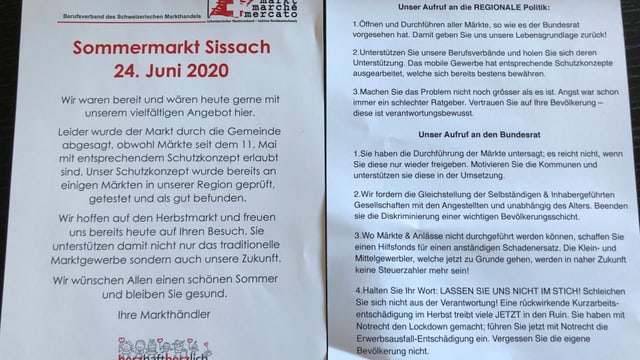 Protestbrief Protestbrief
