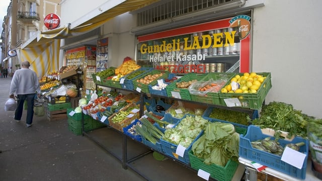 Turkish neighborhood shop. Turkish neighborhood shop.