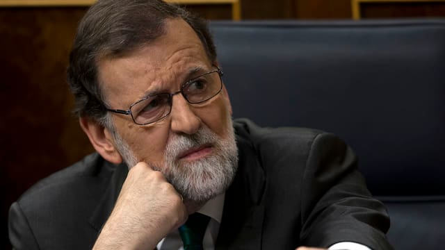 Rajoy nachdenklich Rajoy nachdenklich