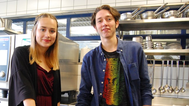 Robin Geissbühler und Dario Manzone. Robin Geissbühler und Dario Manzone.