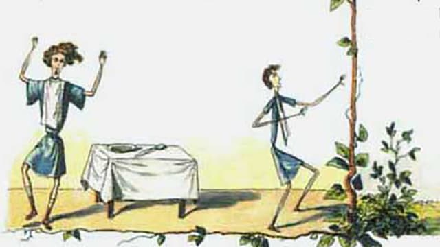 Illustration: Der Suppenkaspar aus dem «Struwwelpeter» Illustration: Der Suppenkaspar aus dem «Struwwelpeter»